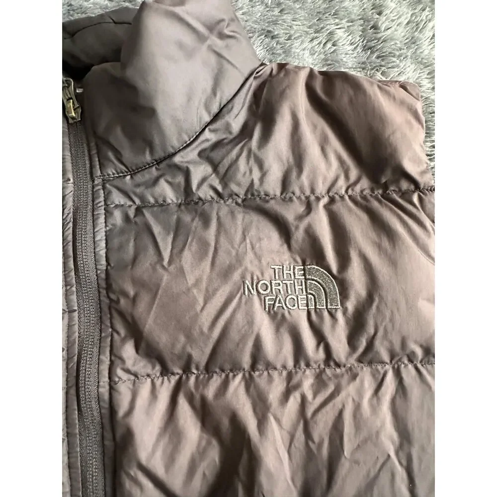 The North Face 550 Down Puffer Vest Mens Large Black Quilted Gorpcore Outdoor